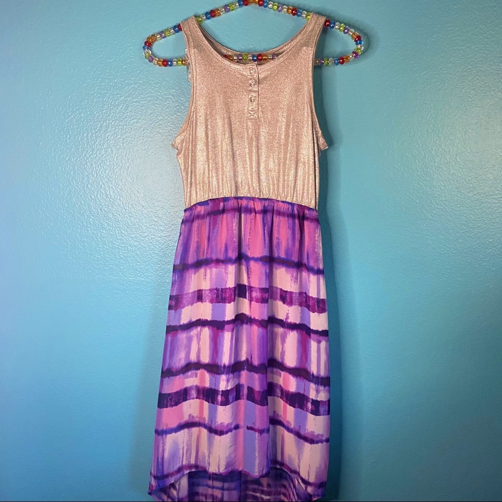 ✨Host Pick✨ Xhilaration purple high-low dress